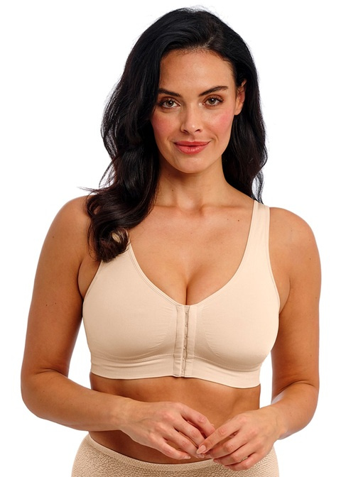 Biustonosz pooperacyjny Wacoal B-SMOOTH WA835475NUE Non Wired Bralette Nude