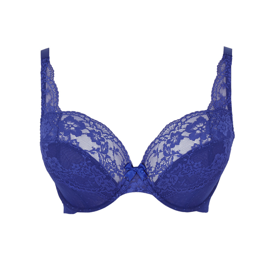 Biustonosz Panache HEIDI 11306 High Apex Plunge Bra Indigo