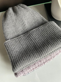 VARELLA – czapka beanie z wełny merino 100% Baby Merino 19 Szary