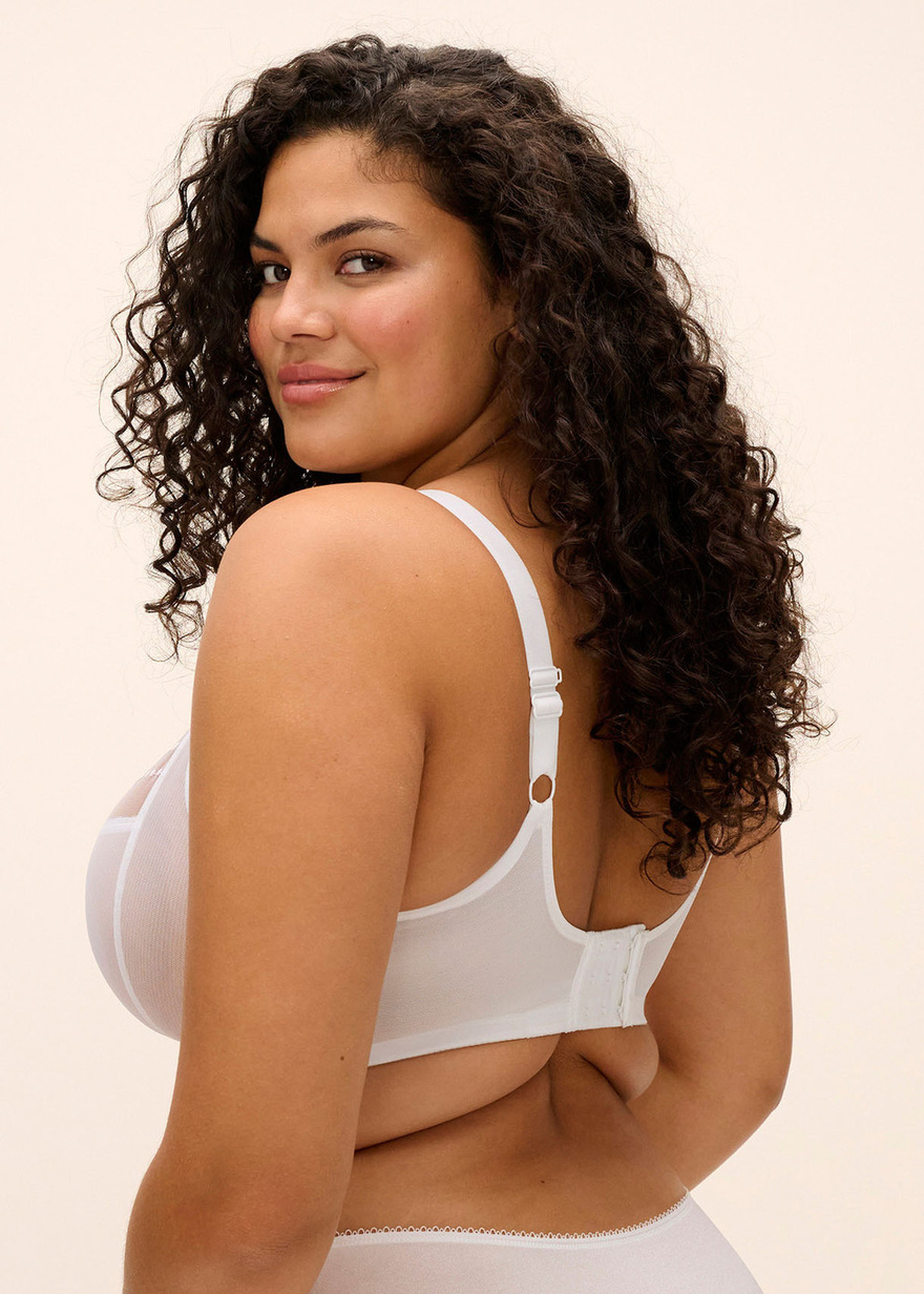 Biustonosz Elomi MATILDA EL8900WHE Uw Plunge Bra White