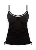 Koszulka kąpielowa Fantasie Swim EAST HAMPTON FS502851BLK Uw Adjustable Side Tankini Black