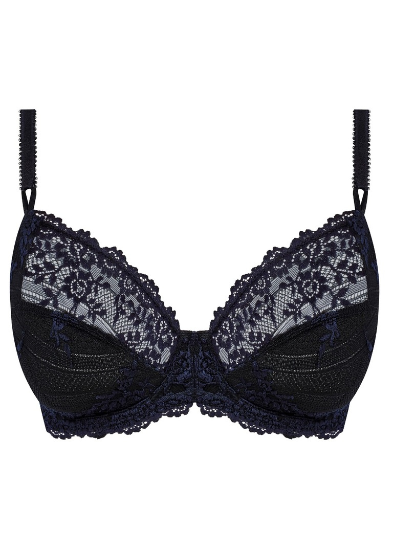 Biustonosz Wacoal EMBRACE LACE WA065191003 Underwired Bra Black/night Sky