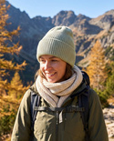 VARELLA Beanie-Mütze aus Baby-Merinowolle 58 lody pistacjowe