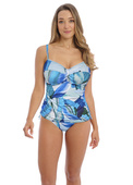 KOMPLET - Strój kąpielowy z tankini Fantasie Swim AGUADA BEACH FS502954SPH (34D) + majtki XXL