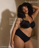 Biustonosz Sculptresse by Panache FORM 11331 Moulded Spacer T-shirt Bra Black