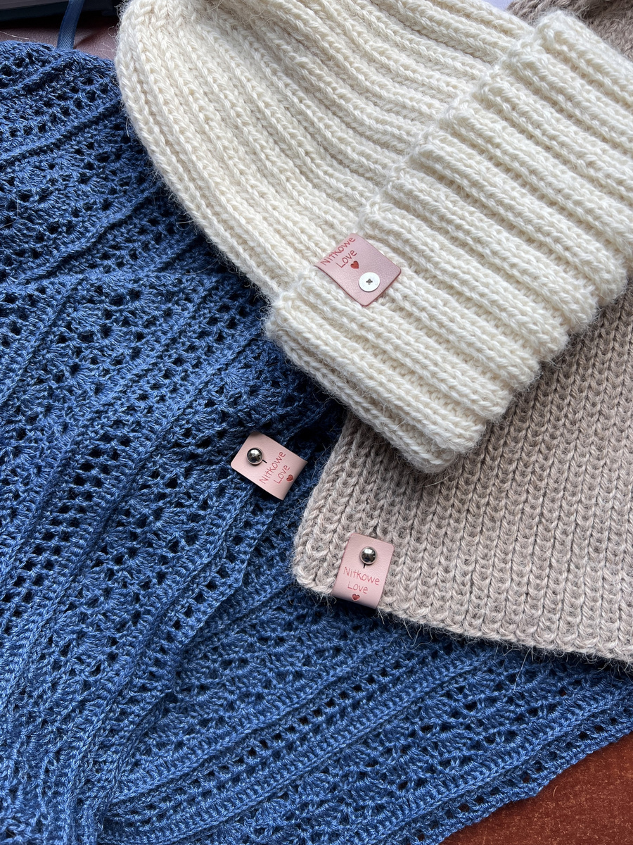 LAURIN Turn-Up Beanie 100% Alpaca 100 Ecru