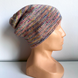 SELMA – czapka wełniana beanie damska Nitkowe Love 22 Fairytale różowa