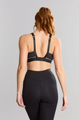Bezfiszbinowy biustonosz sportowy Panache Sport FREEDOM 7344 Non Wired Sports Bra Black/Chalk
