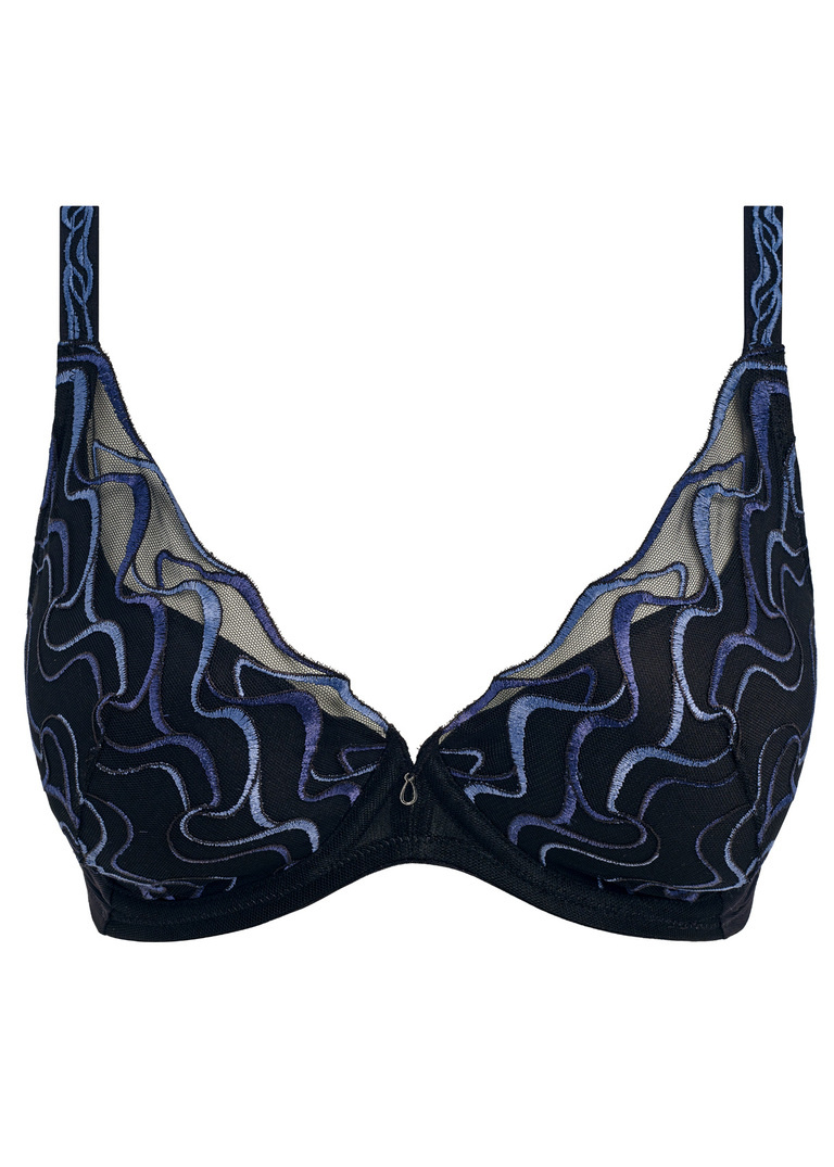 Biustonosz Wacoal MAYUMI WE601802MIH Uw Plunge Bra Midnight