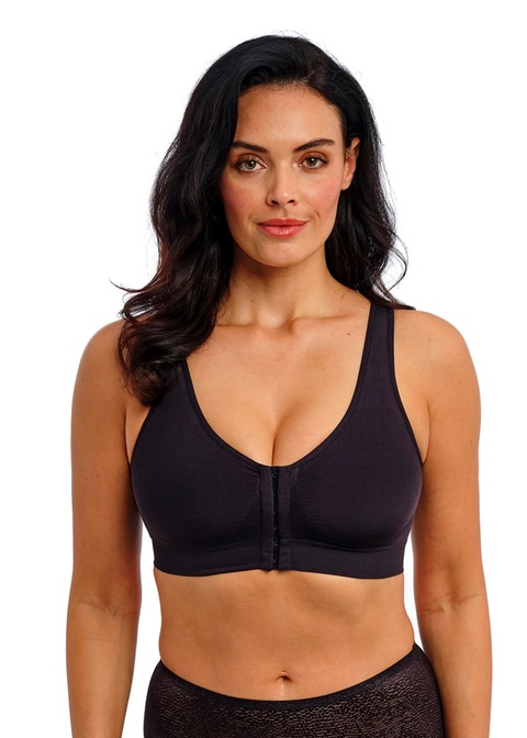 Biustonosz pooperacyjny Wacoal B-SMOOTH WA835475BLK Non Wired Bralette Black