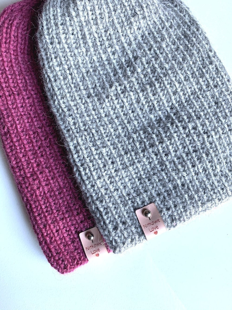 KIARA Beanie-Mütze aus 100% Alpaka 501 Hellgrau Damen
