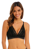 Braletka Wacoal RAFFINE WE148008BLK Non Wired Bralette Black