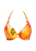 KOMPLET - Strój kąpielowy Freya Swim MIAMI SUNSET Papaya AS204904PAP Uw Halter Bikini Top (30FF) + wybrane majtki