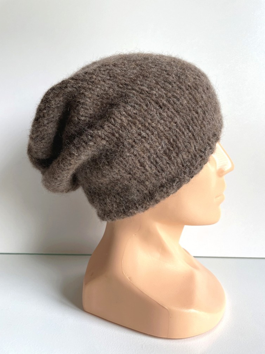 CHMURKA Alpaca Beanie 05 Brown