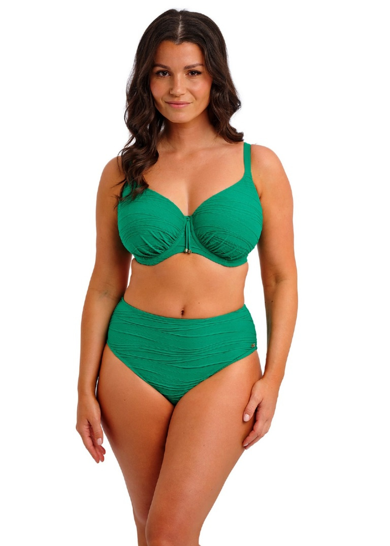 Figi kąpielowe Fantasie BEACH WAVES FS502278TOR High Waist Bikini Brief Tourmaline