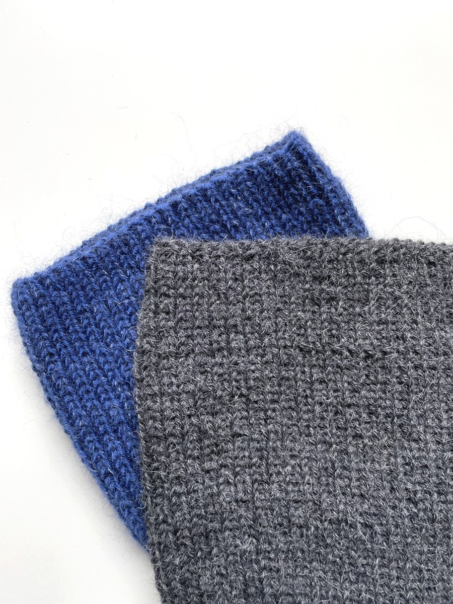 KIARA Beanie 100% Alpaca 506 Dark Grey