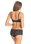 Biustonosz Freya SOIREE LACE AA5013BLK Padded Plunge Bra Black