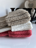 HELLI – czapka merino wywijana 100% Baby Merino 01 biały, jesienno-zimowa unisex