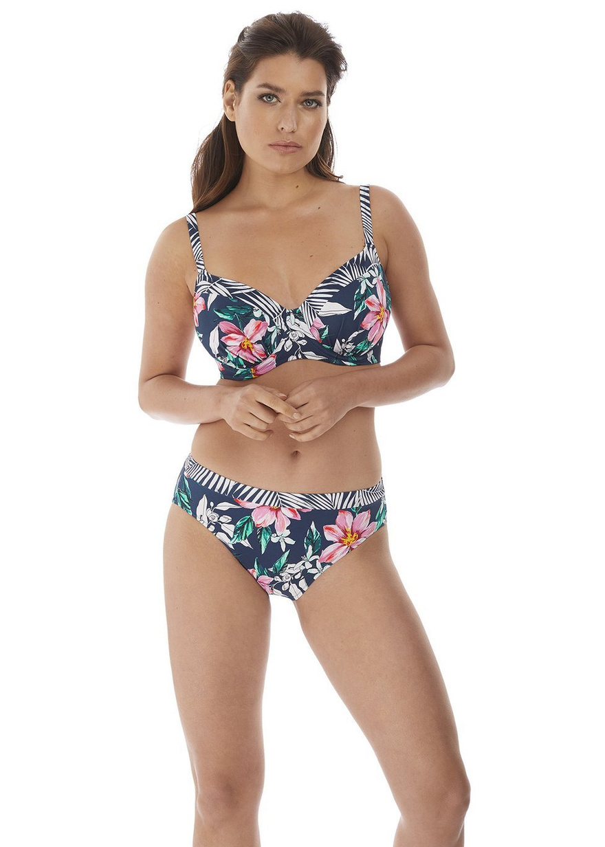 Figi kąpielowe Fantasie PORT MARIA FS6895INK Mid Rise Brief Ink