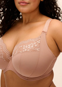 Biustonosz Elomi LUCIE EL4490MOA Uw Plunge Bra - Stretch Mocha