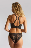 Bezfiszbinowy biustonosz Panache AMOUR 11145 Non Wired Bra Black/Pecan