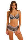 Szorty Wacoal EMBRACE LACE WA067491067 Boy Short Dark Slate/cloud Pink