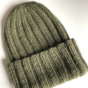 LAURIN Women's Alpaca Beanie 100% Alpaca 7895 Dark Green
