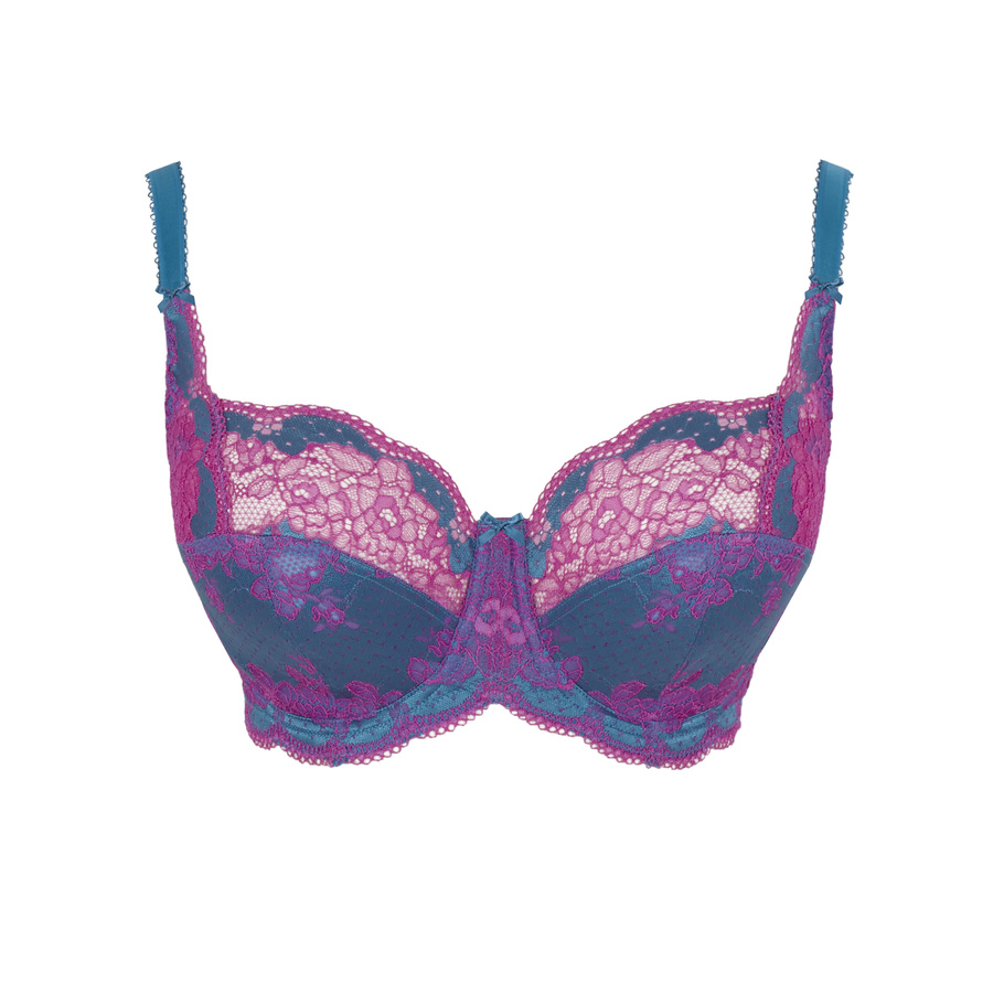 Biustonosz Panache CLARA 7255A Full Cup Bra Teal/Magenta