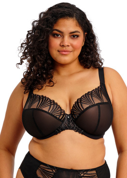 Biustonosz plunge Elomi KINTAI EL301202BLK Uw Plunge Bra Black