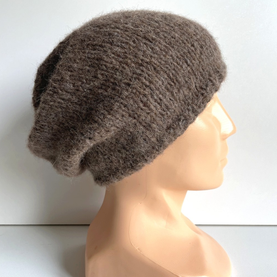 CHMURKA Alpaca Beanie 05 Brown