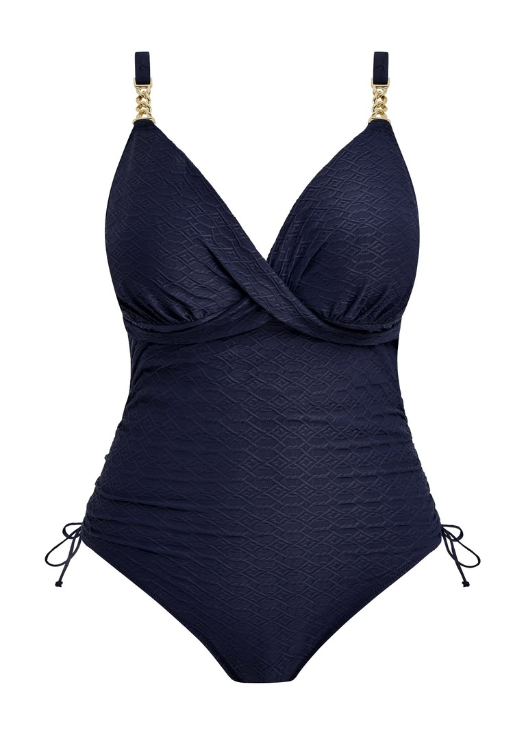 Strój kąpielowy Fantasie Swim AZORES FS506639MIH Uw Twist Front Swimsuit With Adjustable Leg Midnight