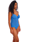 Koszulka kąpielowa Freya Swim NOMAD NIGHTS AS205456ALT Uw Plunge Tankini Top Atlantic