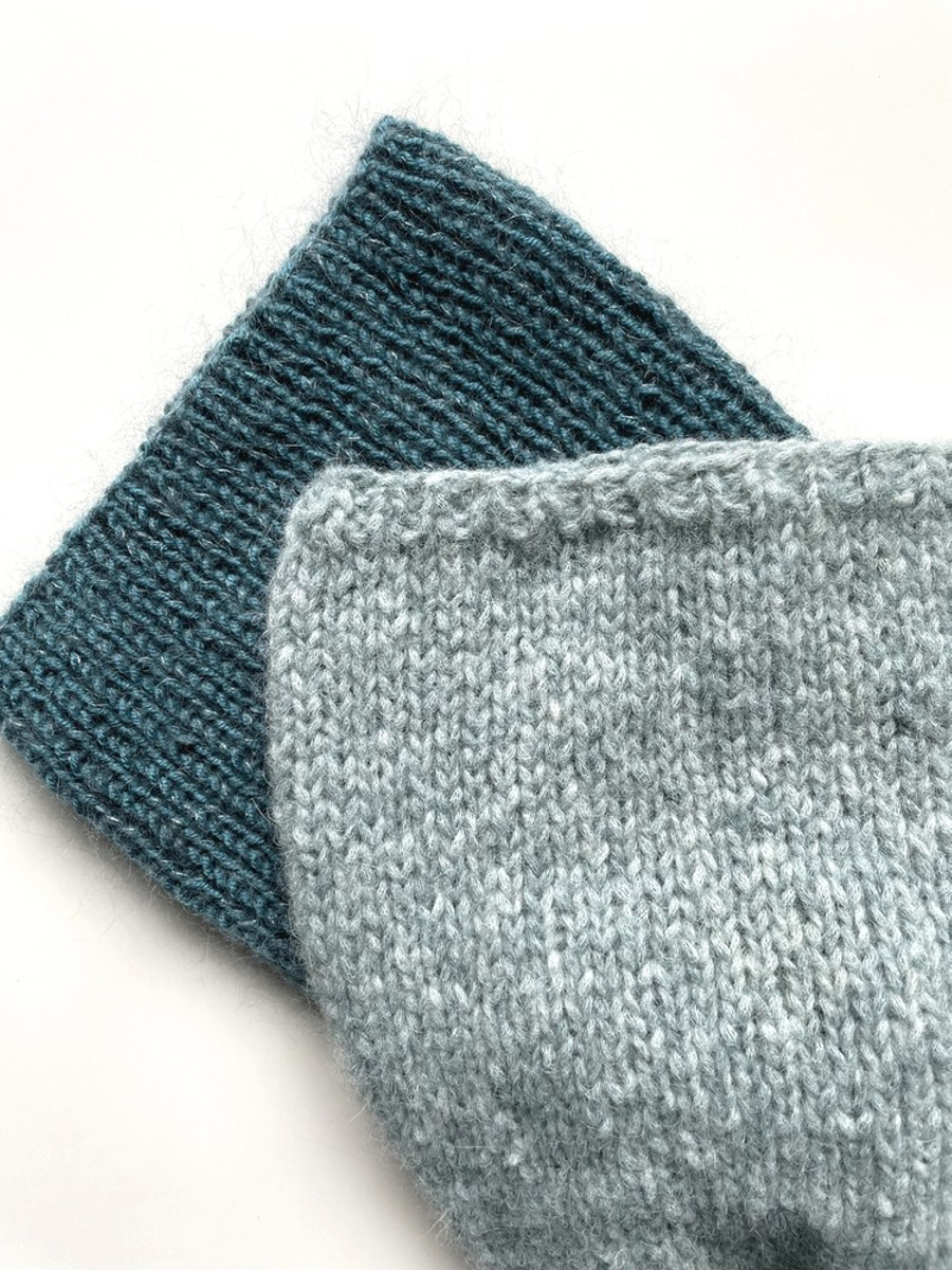 CHMURKA Handmade Alpaca Beanie 30 Zielona Szałwia