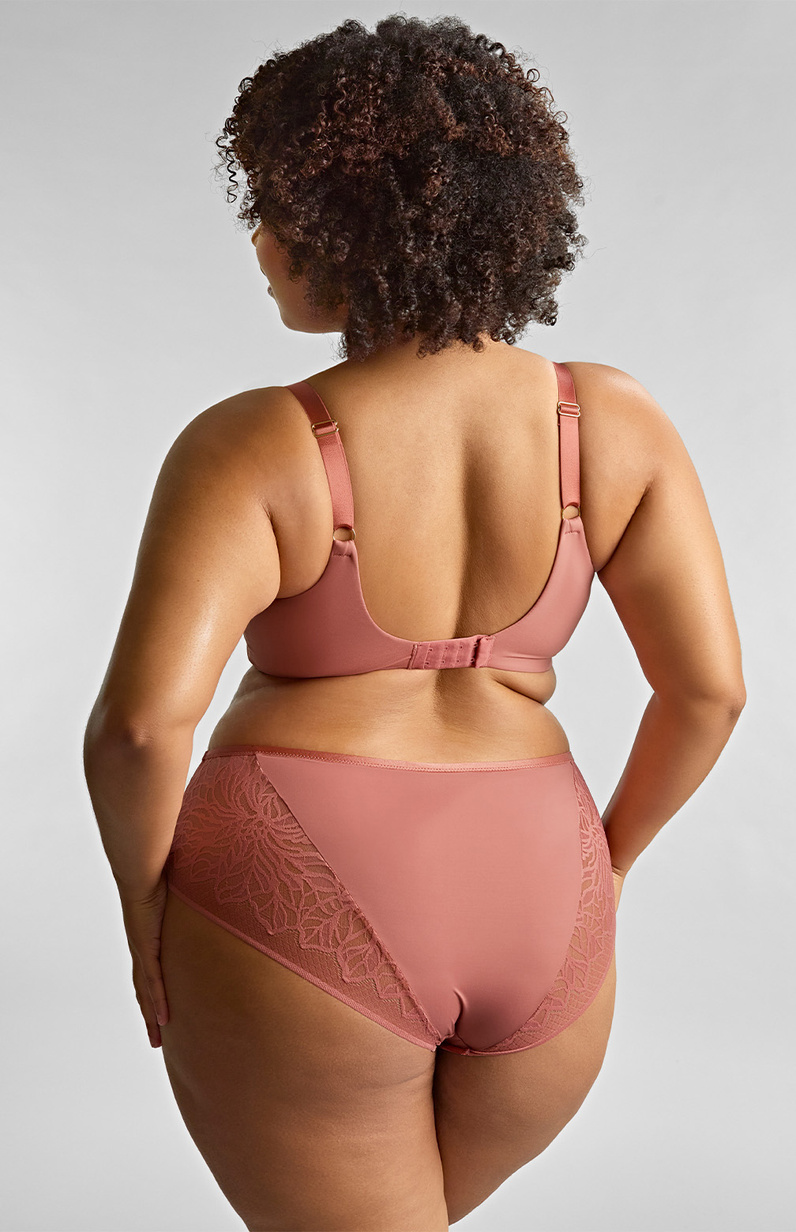 Figi Sculptresse by Panache SOPHIA 11192 Deep Brief Sienna Rose