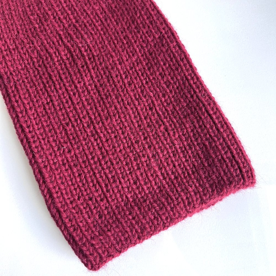 KIARA Beanie-Mütze aus 100% Alpaka 3900 pomidorowy