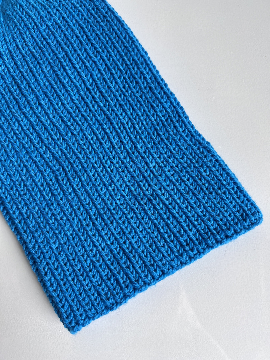 NANA – czapka beanie z wełny merino 100% Baby Merino 32 Turkusowy
