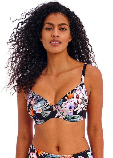 KOMPLET kąpielowy Freya KAMALA BAY Midnight - wybierz fason i rozmiar (32E, 34E, 36F)