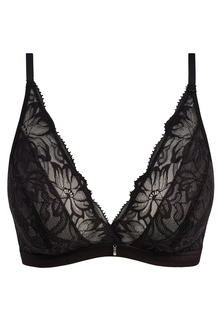 Braletka Wacoal ABELLIA WE601703BLK Non Wired Bralette Black