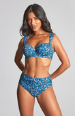 Wysokie figi kąpielowe Panache Swim POSY SW1755B High Waist Bikini Bottoms Posy Print