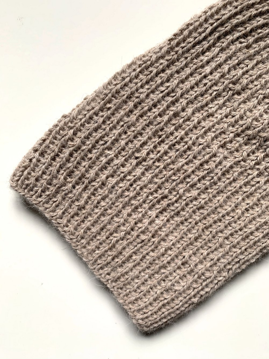 KIARA Beanie-Mütze aus 100% Alpaka 2020 Jasny Nugat