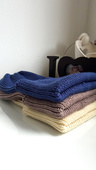 VARELLA – czapka z wełny merino baby merino 30 Niebieski