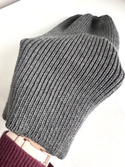 VARELLA Beanie 100% Baby Merino Wool 20 Dark Grey