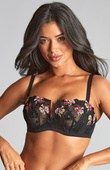 Biustonosz Panache OTTILIE 11150 Balcony Bra Black
