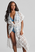 Długi kaftan Panache Swim LILY SW1995 Long Kaftan White