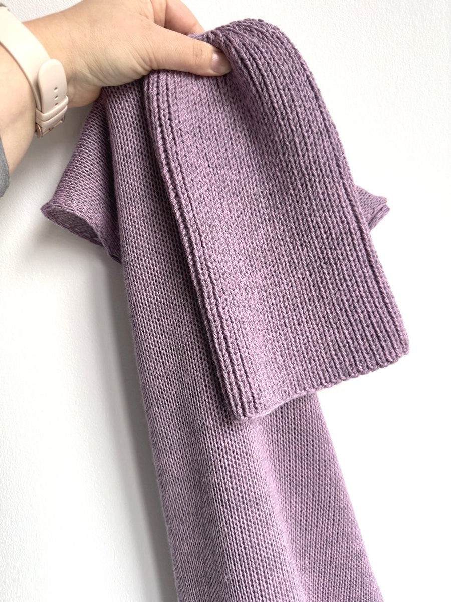 Ciepły i przytulny szal Nitkowe Love 230x35 cm 100% Baby Merino - WYBIERZ KOLOR