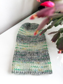 ALURA – czapka merino z moherem i jedwabiem zimowa 20/60 zorza polarna