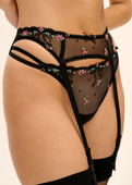 Pas do pończoch Freya TILLY AA404691NOR Suspender Noir