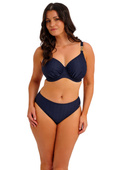 Strój kąpielowy góra Fantasie AZORES FS506601MIH Uw Gathered Full Cup Bikini Top Midnight