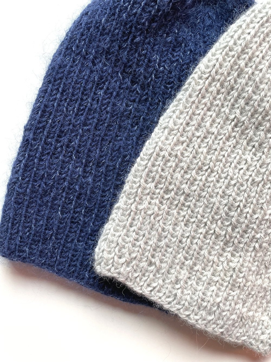 KIARA Women's Alpaca Beanie 100% Alpaca 9020 perłowo-szary jasny