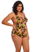 Koszulka kąpielowa Elomi Swim TIGER VALLEY ES802361BLK Non Wired Moulded Tankini Top Black
